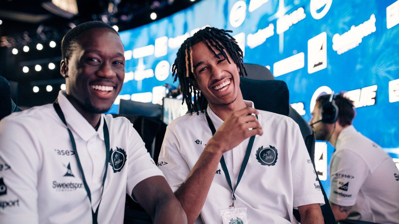 eSports team competing in a tournament.