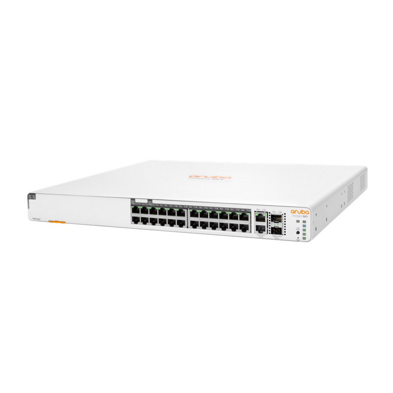HPE Networking Instant On 1960 24G 20p Class4 4p Class6 PoE 2XGT 2SFP+ 370W Switch